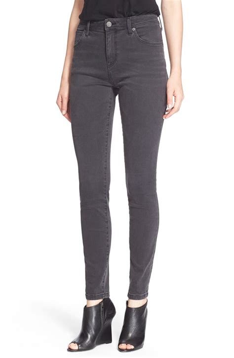 burberry brit skinny jeans mid grey